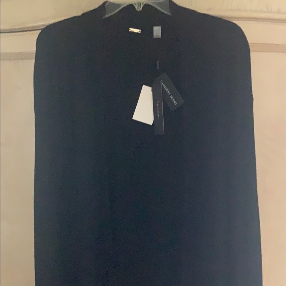 TAHARI CASHMERE BLEND CARDIGAN - Picture 7 of 9